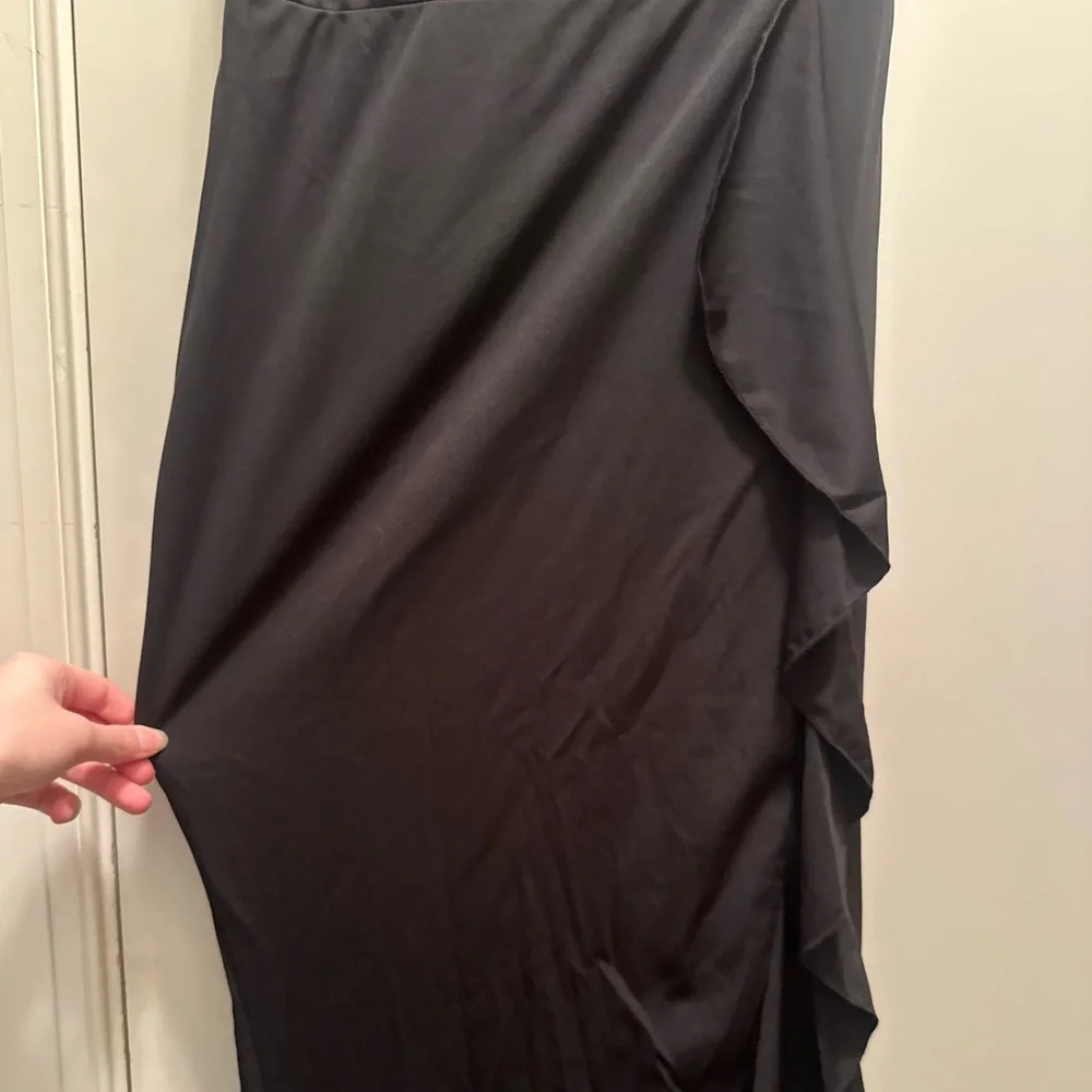 NWT MissSky Women’s Chic One-Shoulder Black Evening Dress